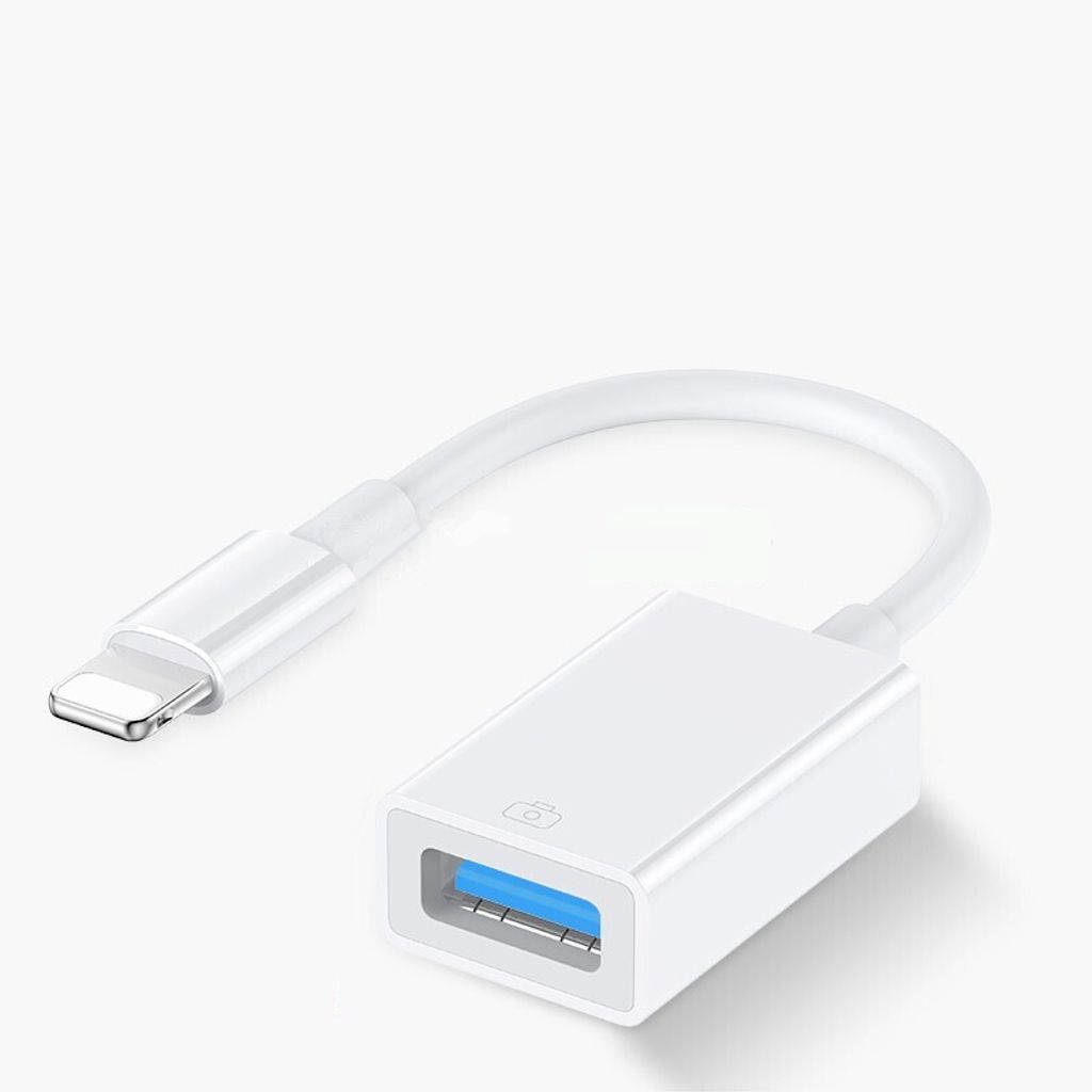 SiGN Lightning till USB Kamera Adapter Vit hos Batteriexperten.