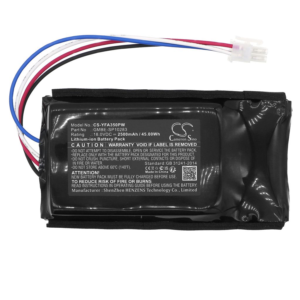 Batteria 18V 2500mAh Per Rasaerba Yard Force Compact 400Ri E 280R - Ricambio Extensilo