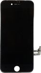 Svart glas med LCD-display till iPhone 8.