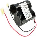 2.4V 4.5Ah 15cm kabel sida NiCd